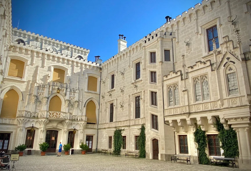 The State Chateau of Hluboká, Czech Republic (Czechia)